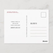 Grappig Cereal Christmas Stupid Photo Card Briefka Briefkaart (Achterkant)