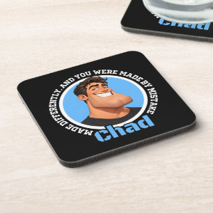 Grappig Chad Karakter Sarcasme Quote Grafische Ill Bier Onderzetter