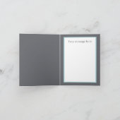 Grappig chagrijnig oud man Bericht toevoegen Kaart (Binnen)