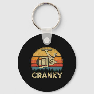 Grappig Chagrijnig Visrol Puns T-shirt Humor Visse Sleutelhanger