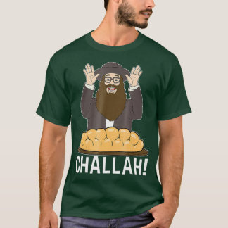 Grappig Challa brood I Hebreeuws Hebreeuws T-shirt