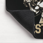 Grappig Chanoeka Joodse Gym Workout Flex Festival Muismat (Hoek)