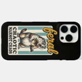 Grappig Chaotische Marmot Chaos Meme Design Case-Mate iPhone Case (Achterkant (horizontaal))