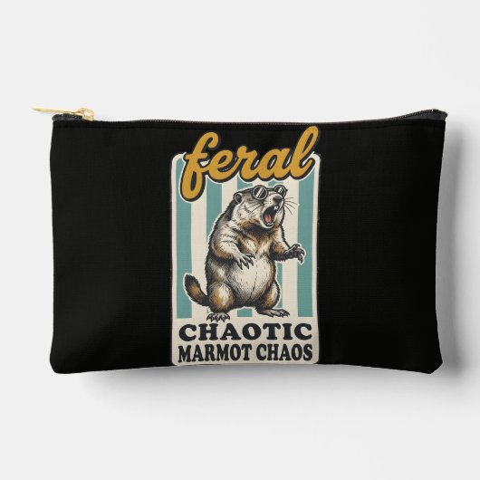 Grappig Chaotische Marmot Chaos Meme Design Etui (Voorkant)