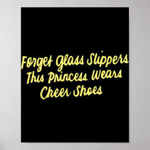 Grappig Cheerleader Ontwerp Voor Meisjes Vrouwen C Poster