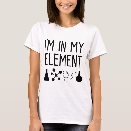 Grappig chemie leraar t-shirt (Voorkant)