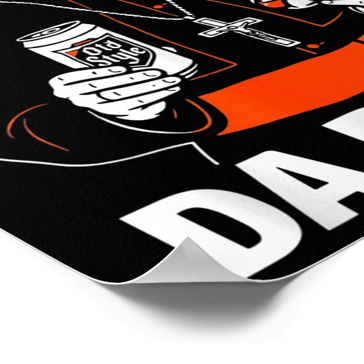 Grappig Chicago Paus Leo XIV Graphic Poster (Hoek)