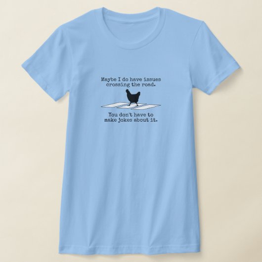 Grappig Chicken Joke T-shirt (Laagn)