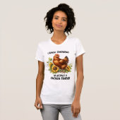 Grappig Chicken Lover T-shirt (Voorkant volledig)