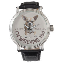 Grappig Chihuahua Horloge Hond Horloge