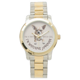 Grappig Chihuahua Horloge Hond Horloge