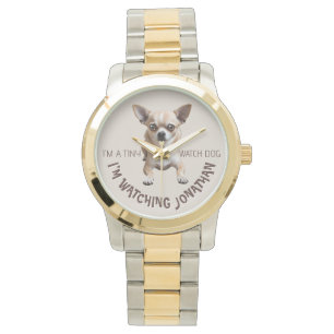 Grappig Chihuahua Horloge Hond Horloge