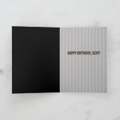 Grappig Chimpansee pouting, want het is een Man di Kaart (Binnen)