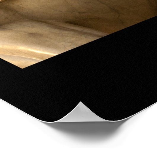 Grappig Chinees gedicht - Lion Eating Poet Poster (Hoek)