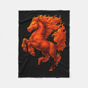 Grappig Chinees Nieuwjaar 2026 Jaar van het Paard Fleece Deken