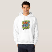 Grappig Chiropractor Pop Geluidsgeschenk Hoodie (Voorkant volledig)