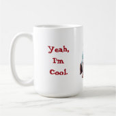 Grappig Chocolade Lab in Kersttrui Koffiemok (Links)