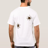 grappig chocoladevertrouwen t-shirt (Achterkant)