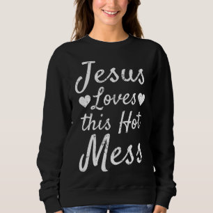 Grappig Christelijk cadeau voor vrouwen Jezus houd Trui