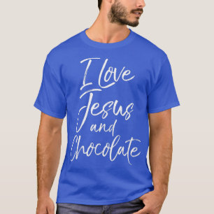 Grappig Christelijk citaat Gift Women I Love Jesus T-shirt