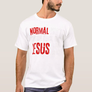 Grappig Christelijk geloof, normaal komt niet teru T-shirt