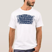 Grappig Christelijk geven aan God Unisex T-shirt (Voorkant)
