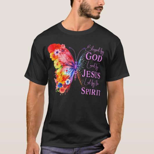 Grappig Christelijk Gezegde Ik hou van Jesus Maar  T-shirt (Voorkant)
