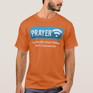 Grappig christelijk katholiek geschenk gebed geloo t-shirt