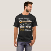 Grappig Christelijk T-shirt Verbazingwekkend pensi (Voorkant volledig)