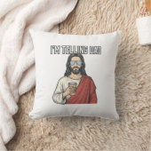 Grappig christelijk vader citaat vintage kussen (Deken)