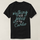 Grappig Christelijk Workout dio Gift Jesus Christ  T-shirt (Design voorkant)