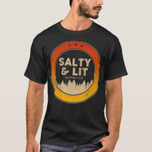 Grappig Christelijk zout verlicht cadeau idee T-shirt