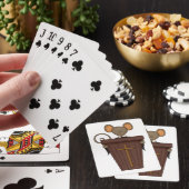 Grappig christelijke kerk muis karakter pokerkaarten (Insitu)