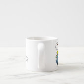 Grappig Christelijke kerststaartschapen Espresso Kop (Achterkant)