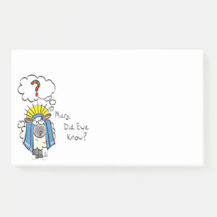 Grappig Christelijke kerststaartschapen Post-it® Notes