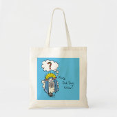 Grappig Christelijke kerststaartschapen Tote Bag (Voorkant)