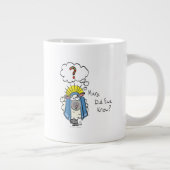 Grappig Christelijke kerststaartschapenkap-Cartoon Grote Koffiekop (Rechts)