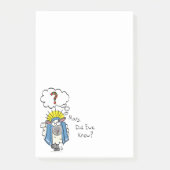Grappig Christelijke kerststaartschapenkap-Cartoon Post-it® Notes (Voorkant)