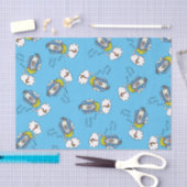 Grappig Christelijke kerststaartschapenkap-Cartoon Tissuepapier (Craft)