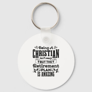 Grappig Christelijke predikant cadeautjes parel Pa Sleutelhanger