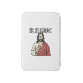 Grappig Christelijke Vader Citaat Vintage Badmat (Voorkant Verticaal)