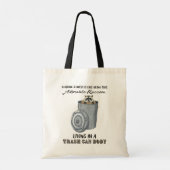Grappig Chronisch Ziekte Tas, Chronische Ziekte Jo Tote Bag (Achterkant)