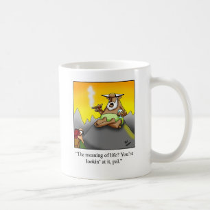Grappig Cigar Wise Man Cartoon Gifts! Koffiemok