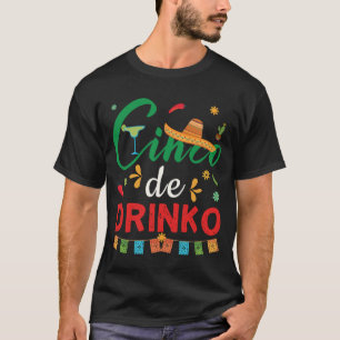 Grappig Cinco de Drinko Cinco de Mayo Cadeau Drink T-shirt