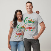 Grappig Cinco de Drinko Cinco de Mayo Cadeau Drink T-shirt (Unisex)