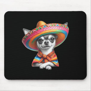 Grappig Cinco De Mayo Chihuahua Hondenliefhebber Muismat