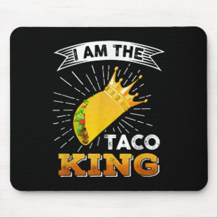 Grappig Cinco de Mayo eten Ik ben de Taco koning t Muismat