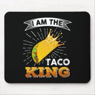 Grappig Cinco de Mayo eten Ik ben de Taco koning t Muismat