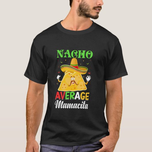 Grappig Cinco de Mayo Mexicaanse Fiesta Nacho Gemi T-shirt (Voorkant)
