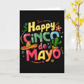 Grappig Cinco De Mayo Shirt Laten we Fiesta Squad Kaart (Gele Bloem)